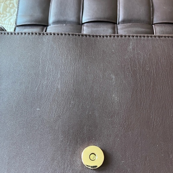 CALL IT SPRING Brown Braided Crossbody Bag - Picture 8 of 16